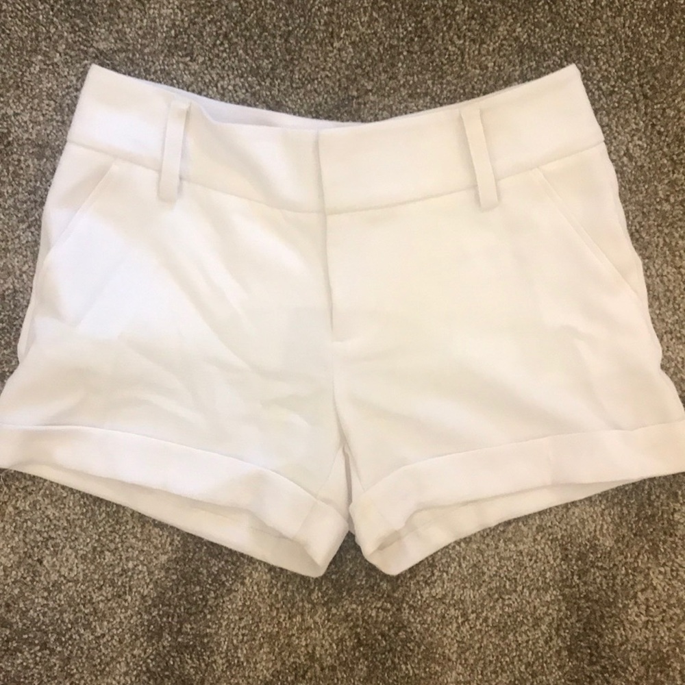 Kenneth Cole White Dress Shorts